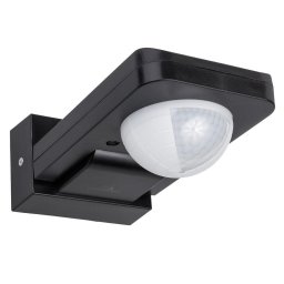 Senzor de mișcare PIR cu infraroșu Maclean MCE243 B, IP65, max 2000 W, negru