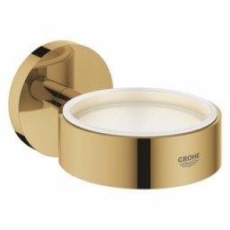 Suport pahar sau dozator Grohe Essentials, Cool Sunrise, auriu lucios