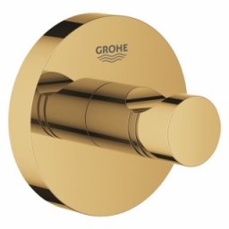 Cuier simplu Grohe Essentials, Cool Sunrise, auriu lucios