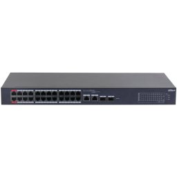 Switch 24 porturi PoE cloud management Dahua CS4226-24ET-375