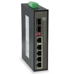 Switch Comutator IES-0600, 5 porturi, Negru