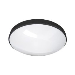 Plafonieră LED pentru baie CIRCLE LED/24W/230V 4000K d. 37 cm IP44 negru