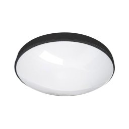 Plafonieră LED pentru baie CIRCLE LED/12W/230V 4000K d. 25 cm IP44 negru