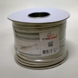 ROLA CABLU UTP GEMBIRD, Cat6, 100m, Cupru-Aluminiu, Solid, AWG24