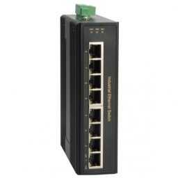 Switch Comutator IGP-0802, 8 porturi, PoE, Negru