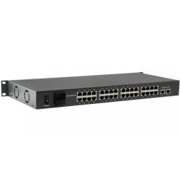 Switch Comutator FGP-3400W380, 34 porturi, PoE, Gri