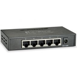 Switch Comutator GEU-0523, 5 porturi, Negru