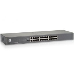 Switch Comutator FSW-2450. 24 porturi, Gri