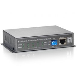 Switch Comutator FSW-0513, 4 porturi, PoE, Gri