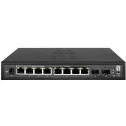 Switch Comutator GES-2110, 8 porturi, Negru