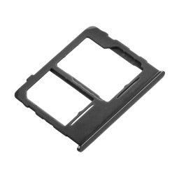 Piese si componente Suport Card - Suport SIM Samsung Galaxy A32 5G A326, Dual SIM, Negru
