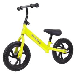 Bicicleta de echilibru fara pedale pentru incepatori, NBW, 3.1 kg, 2-5 ani, Galben