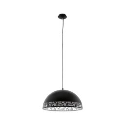 Eglo 97442 - Lustră pe cablu SAVIGNANO 1xE27/60W/230V