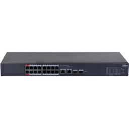 Switch 16 porturi PoE cloud management Dahua CS4218-16ET-240
