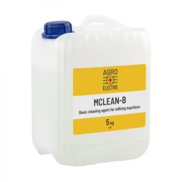 Detergent bazic pentru curățarea aparatelor de muls, MCLEAN-B, 5 kg :: 5 kg
