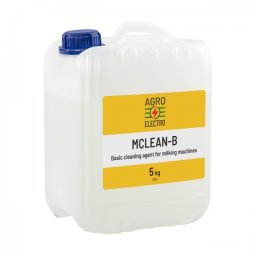 Detergent bazic pentru curățarea aparatelor de muls, MCLEAN-B, 5 kg