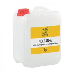Detergent acidic pentru curățarea aparatelor de muls, MCLEAN-A, 5 kg