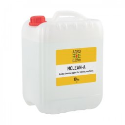 Detergent acidic pentru curățarea aparatelor de muls, MCLEAN-A, 10 kg