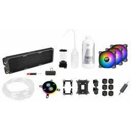 Water cooling - Pacific C360 DDC LCS RGB (120mm*3, copper, Soft Tube,Transparent coolant)