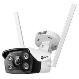 Camera de supraveghere TP-LINK VIGI C340-W, Bullet, Wireless, 4mm, 4MP, Microfon, Alb