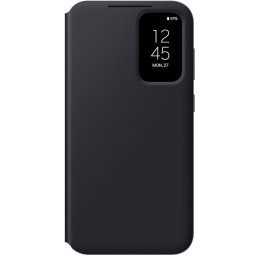Husa de protectie Samsung Flip S-View Wallet Cover pentru Galaxy S23 FE, Negru