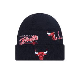 New Era, caciula neagra multi patch chicago bulls