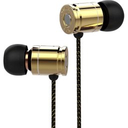 Casti Headset 20.000Hz 9mm 1,2m Negru-Auriu