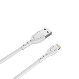 Cablu USB A la tip Lightning Lemontti LEMCULH2A 1.2m Alb
