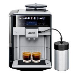 Espressor TE657M03DE EQ.6 plus s700, 1500 W, 1.7 l, 19 bar, Negru/Argntiu