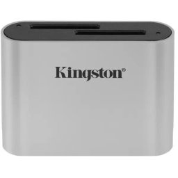 Card Reader Kingston Workflow WFS-SD, Argintiu