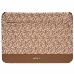 Husa Guess GCube Stripes case for a 14" laptop - brown