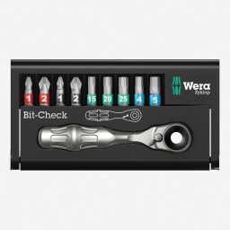 Wera Bit Set Bit-Check 10 Zyklop - Mini BiTorsion 1