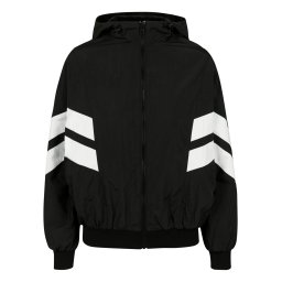 Women's Crinkle Batwing Jacket blk/wht