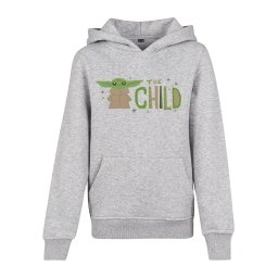 Kids Mandalorian The Child Hoody heather gray