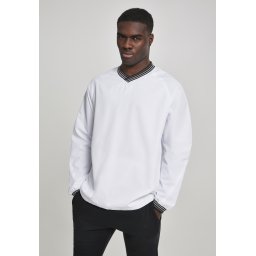 Warm Up Pull Over wht/gry