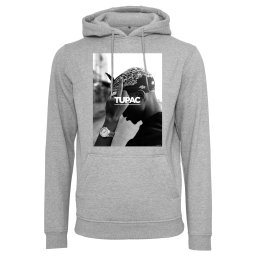 2Pac F*ck the World Hoody Heather Grey