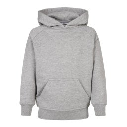 Boys Blank Hoody grey