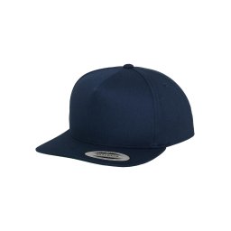 Classic 5 Panel Snapback Navy