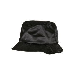 Satin Bucket Hat Black