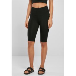 Women's Organic Stretch Jersey Cycling Shorts Black