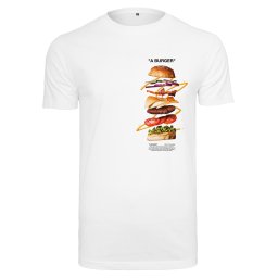 Burger Tee white