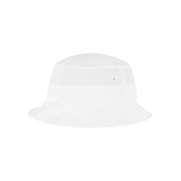 Flexfit Cotton Twill Bucket White Hat