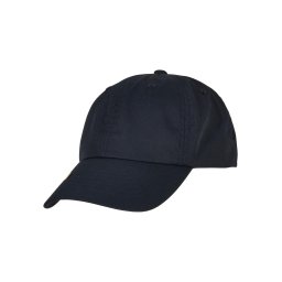 Navy cap made of recycled polyester