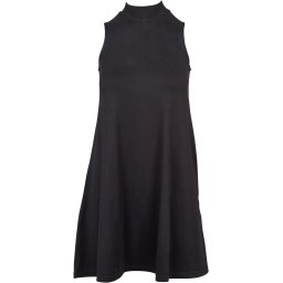 Women's turtleneck dress in black