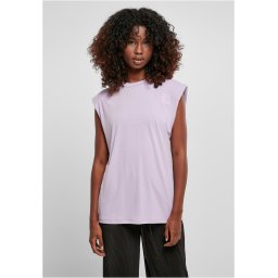 Women's Modal Padded Shoulder Tank Lilac