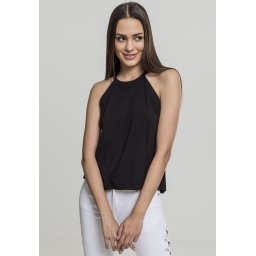 Women's neck warmer in black color