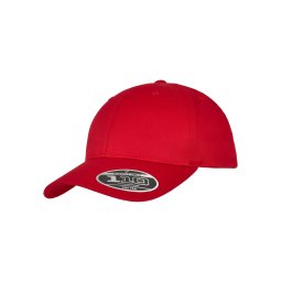 Flexfit 110 Curved Visor Snapback Red