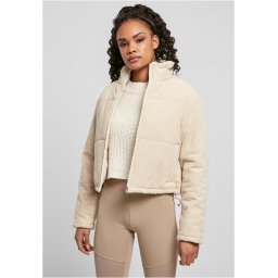 Women's corduroy jacket white sand