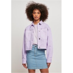 Women's Short Boxing Work Jacket Lilac
