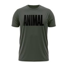 GymBeam Tricou Animal Military Green XL